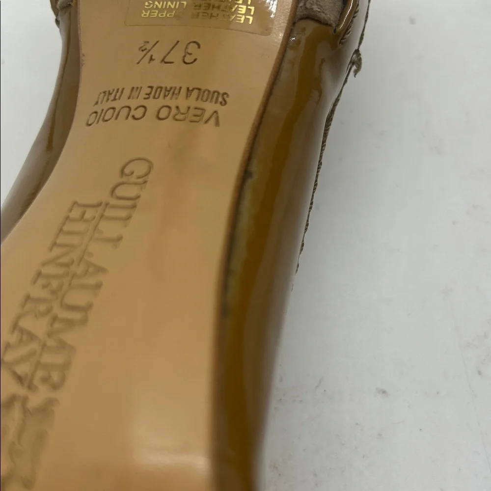 Guillaume Hinfray Sexy Vintage Suede Stiletto Heels Shoes **Size 37.5/US 7.5**🔥🔥 - Picture 12 of 12